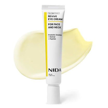 NIDA – Revive Eye, crema contorno de ojos, rostro y cuello (40 ml)
