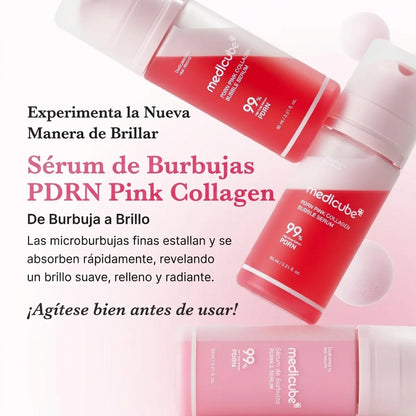 Medicube – PDRN Pink Collagen Bubble Serum (95 ml)