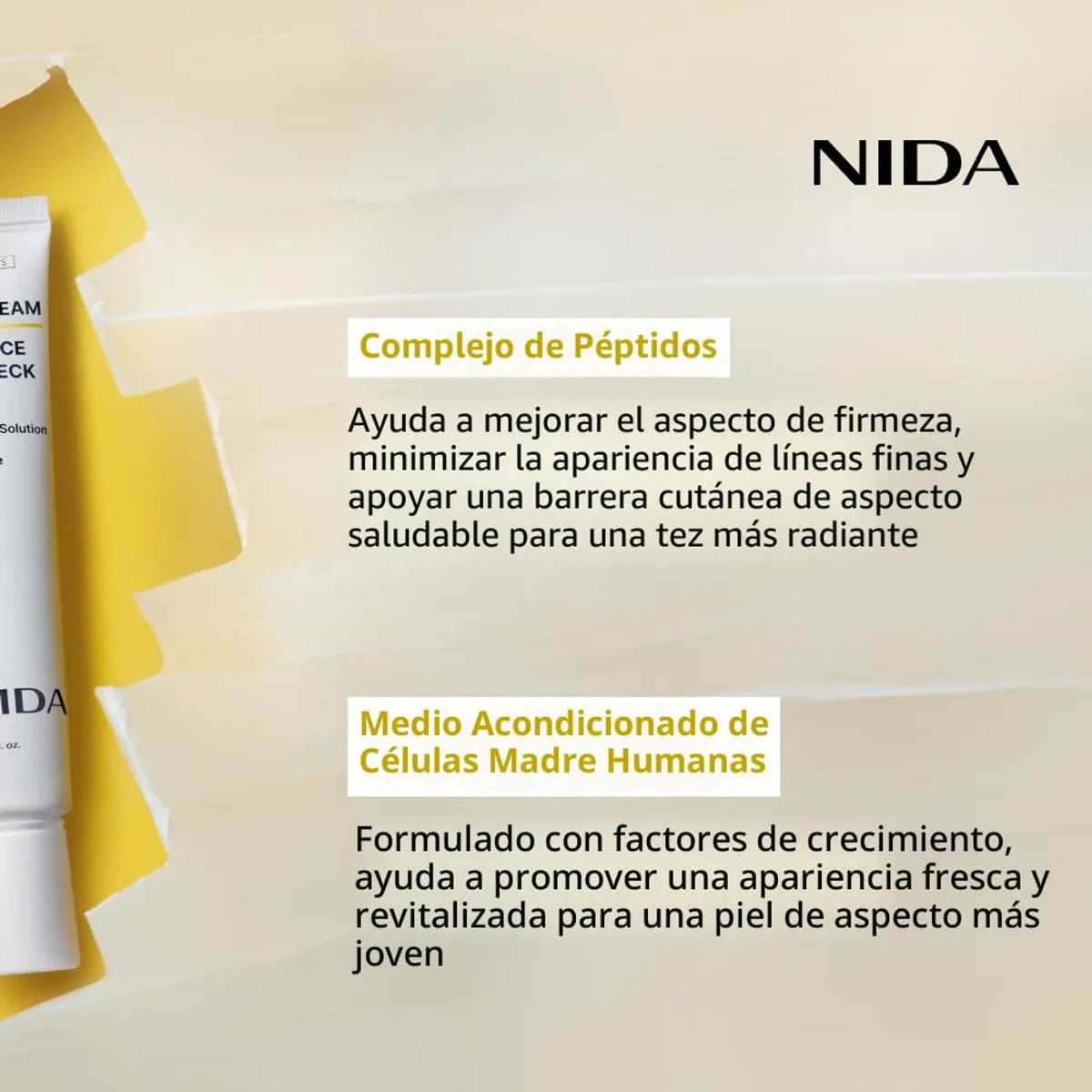 NIDA – Revive Eye, crema contorno de ojos, rostro y cuello (40 ml)
