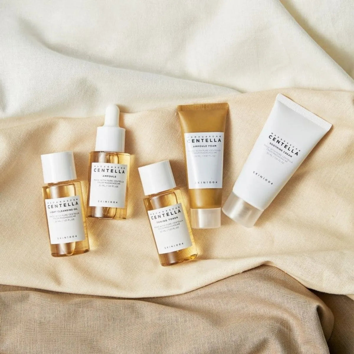 SKIN1004 – Madagascar Centella Travel Kit (5 piezas)
