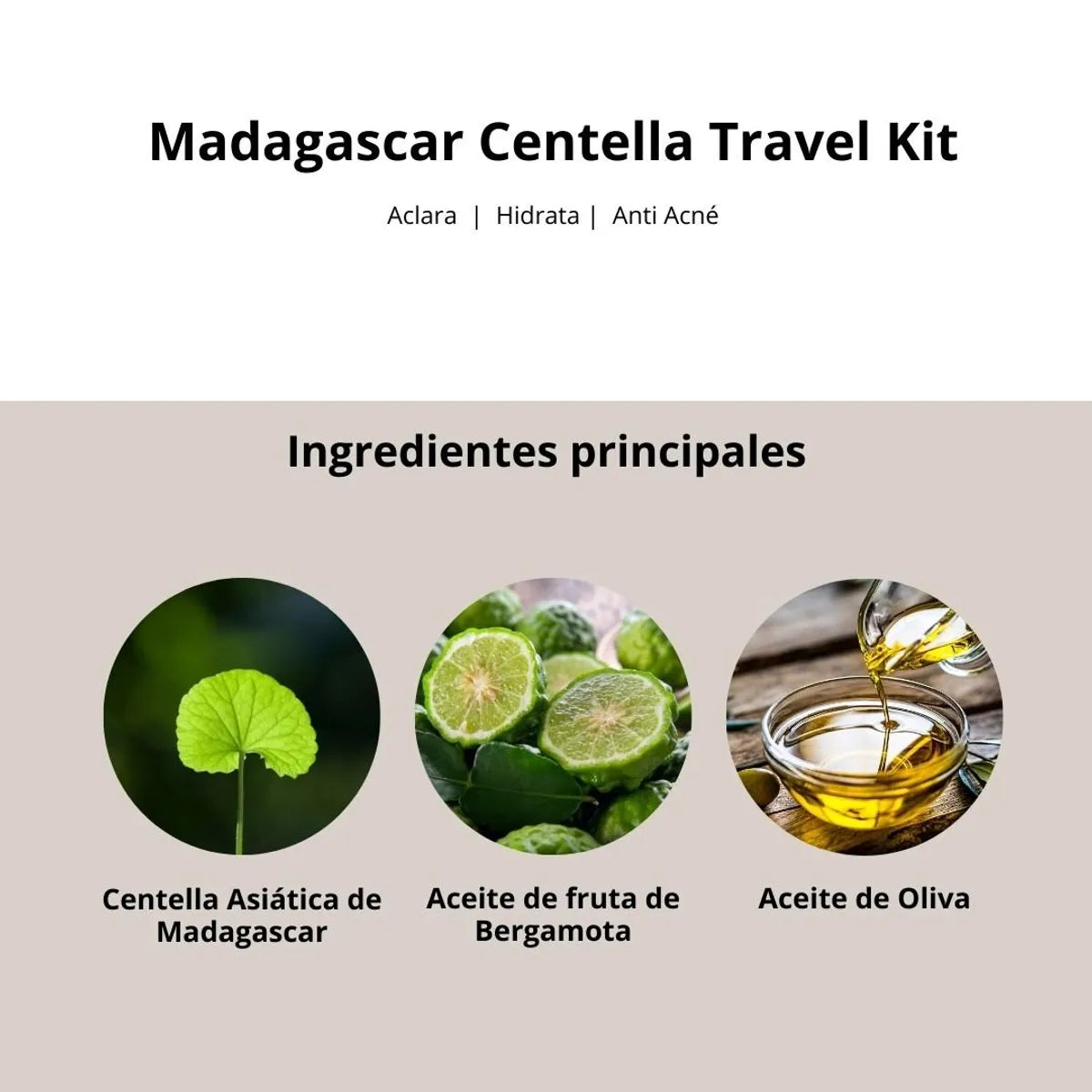 SKIN1004 – Madagascar Centella Travel Kit (5 piezas)