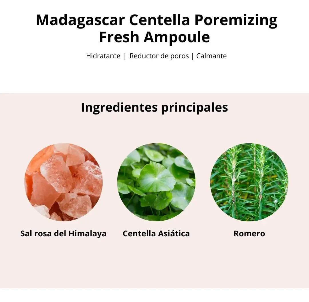 SKIN1004 – Madagascar Centella Poremizing Fresh Ampoule (100 ml)