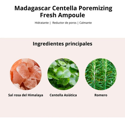 SKIN1004 – Madagascar Centella Poremizing Fresh Ampoule (100 ml)