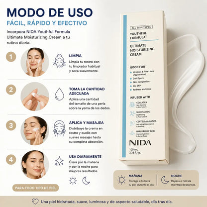 NIDA – Youthful Formula Ultimate Moisturizing Cream (100 ml)