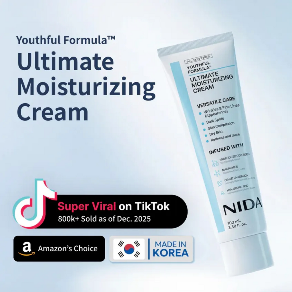 NIDA – Youthful Formula Ultimate Moisturizing Cream (100 ml)
